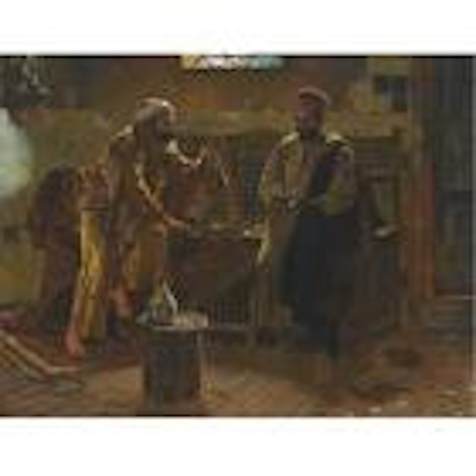 Les joueurs by Rudolf Ernst