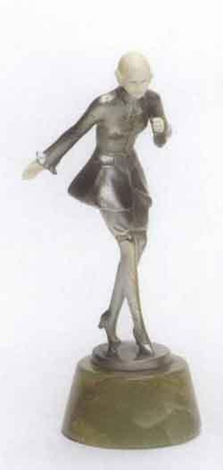 Figure of a gentleman by Josef Lorenzl