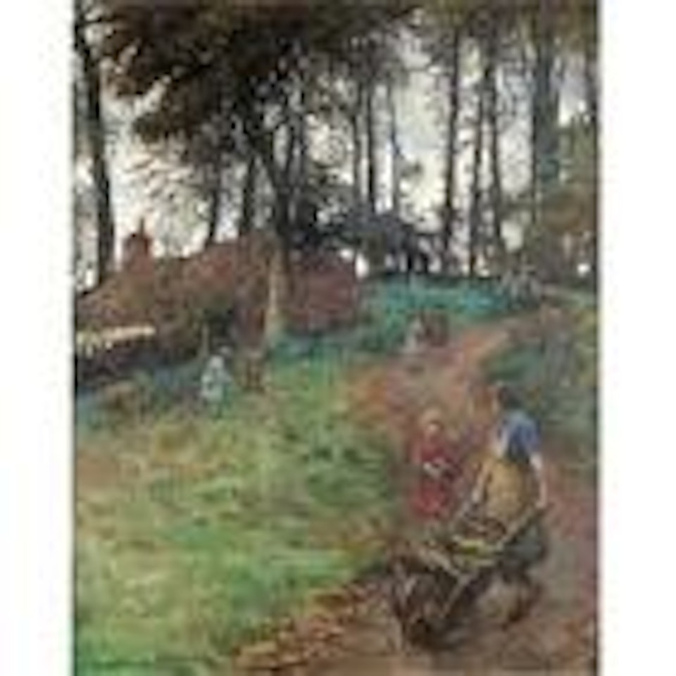 Country lane by Stanhope Alexander Forbes