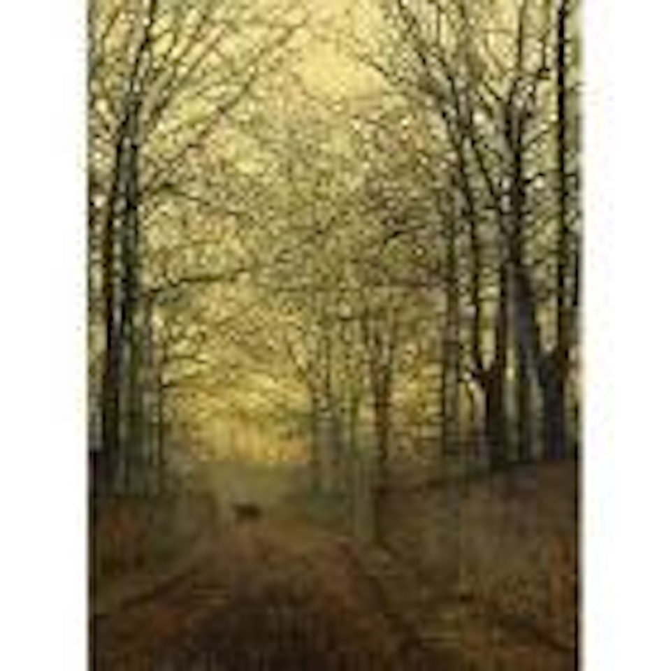 October gold by John Atkinson Grimshaw