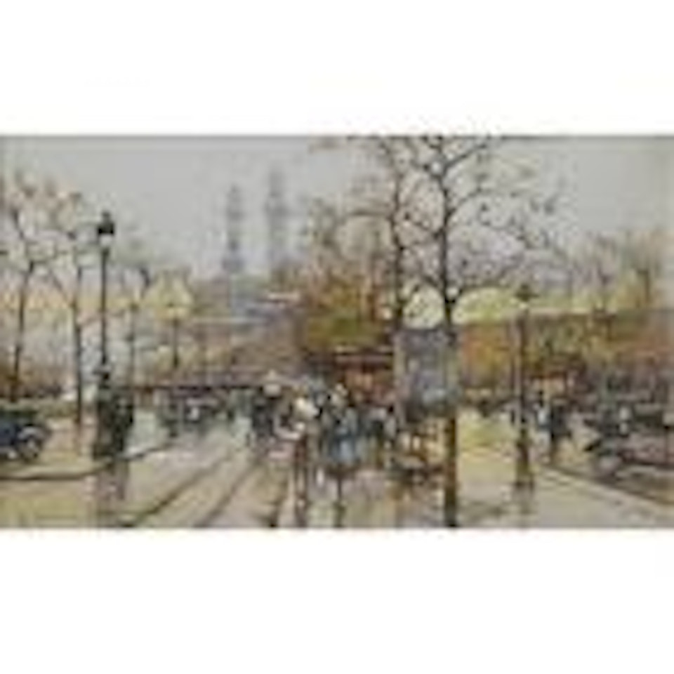 L'Ancien Trocadero by Eugene Galien-Laloue