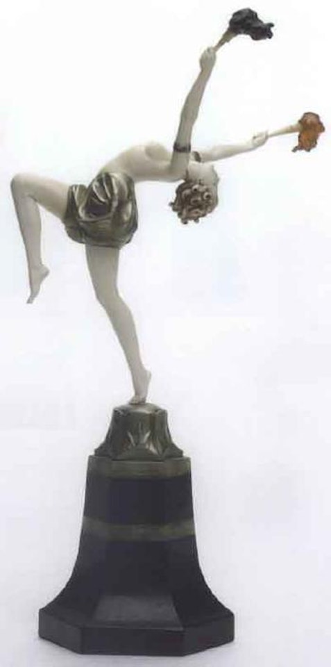 Torch dancer by Ferdinand Preiss