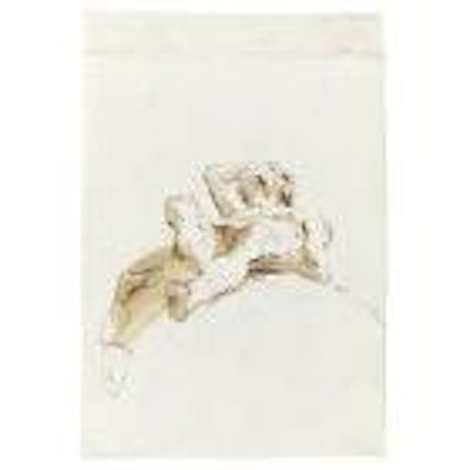 Reclining figure seen from below by Giovanni Battista Tiepolo