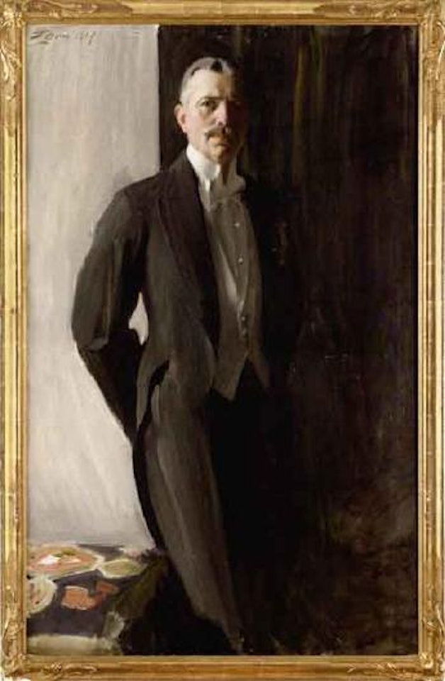 Portrait of Erik Hallin by Anders Zorn