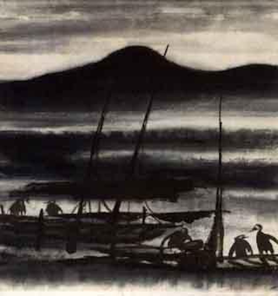 Twilight by Lin Fengmian