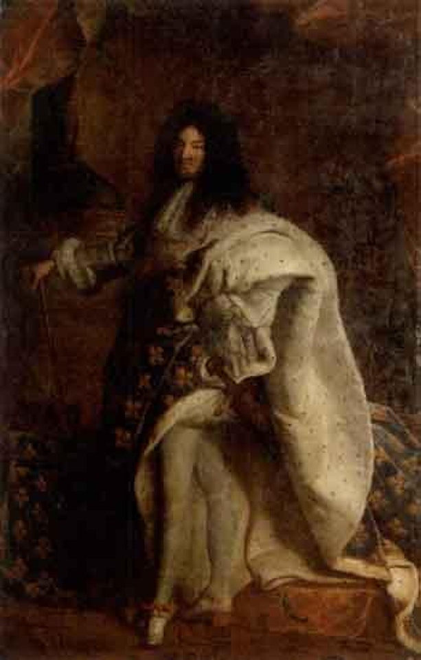 King Louis XIV of France by Hyacinthe Rigaud