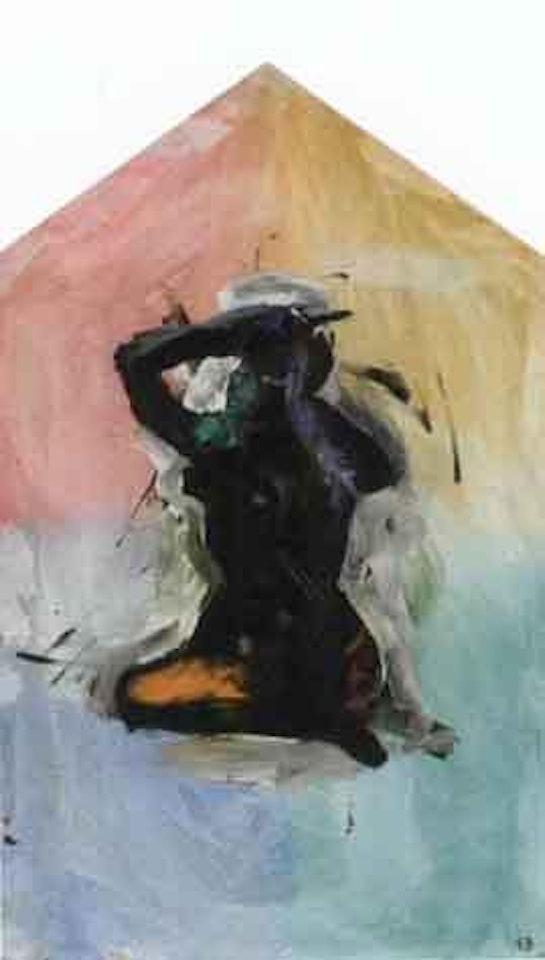 Seated model by Ernst Billgren