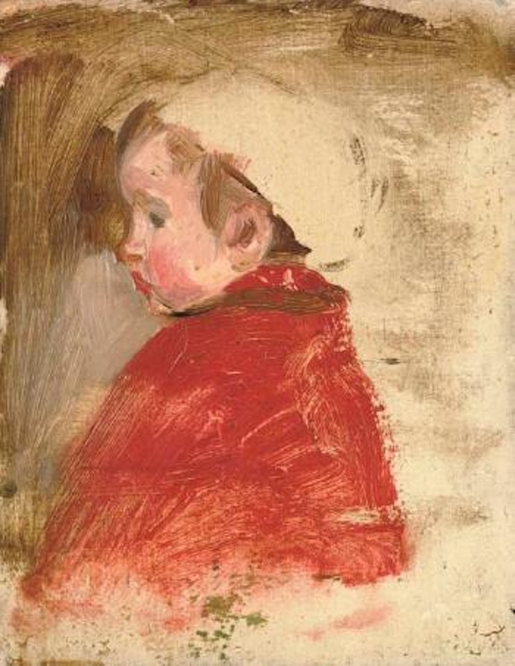 Portrait of a boy by John Duncan Fergusson