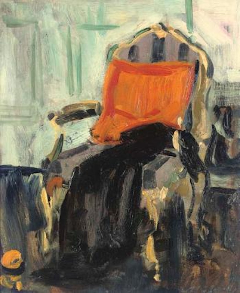 Gilt chair by Francis Campbell Boileau Cadell