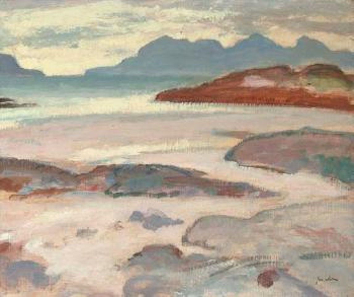 Rhum from Morar by Samuel John Peploe