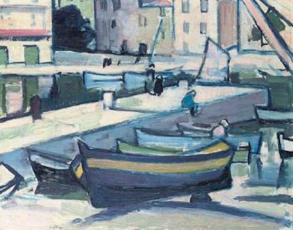 Harbour, Cassis by Samuel John Peploe