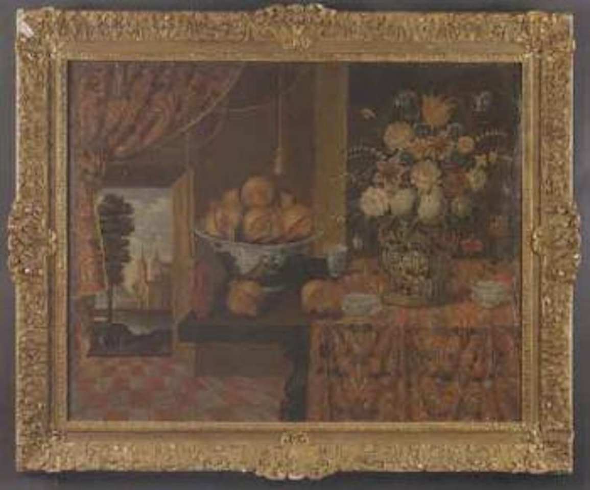 Still life in interior by French School