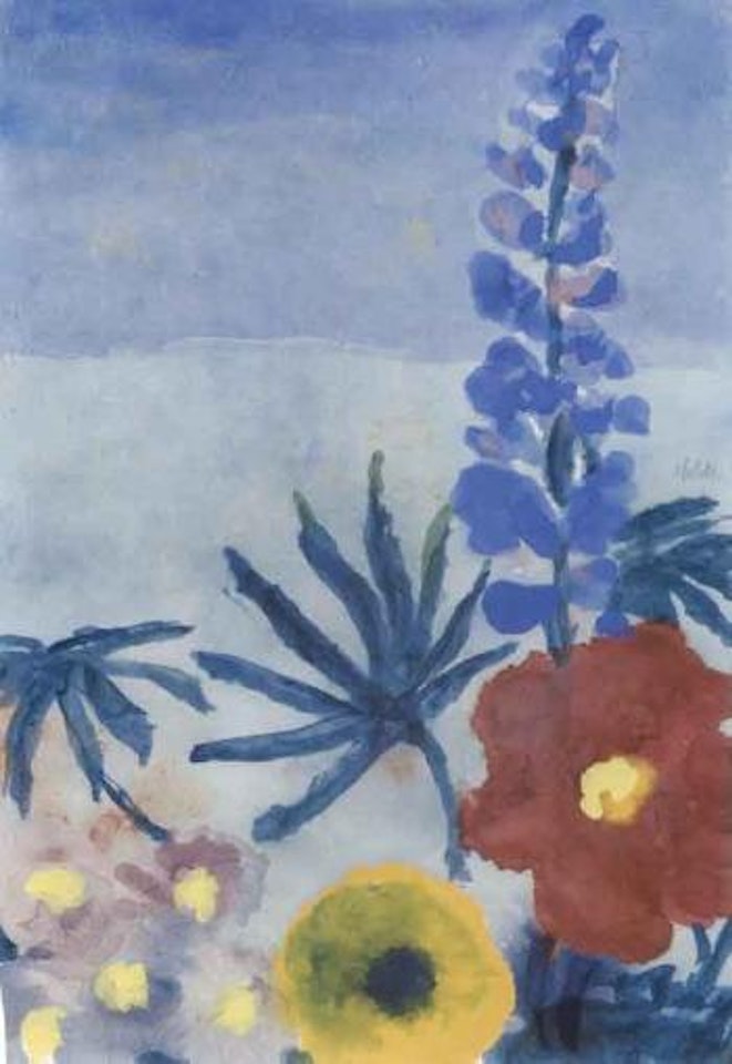 Summer flowers by Emil Nolde