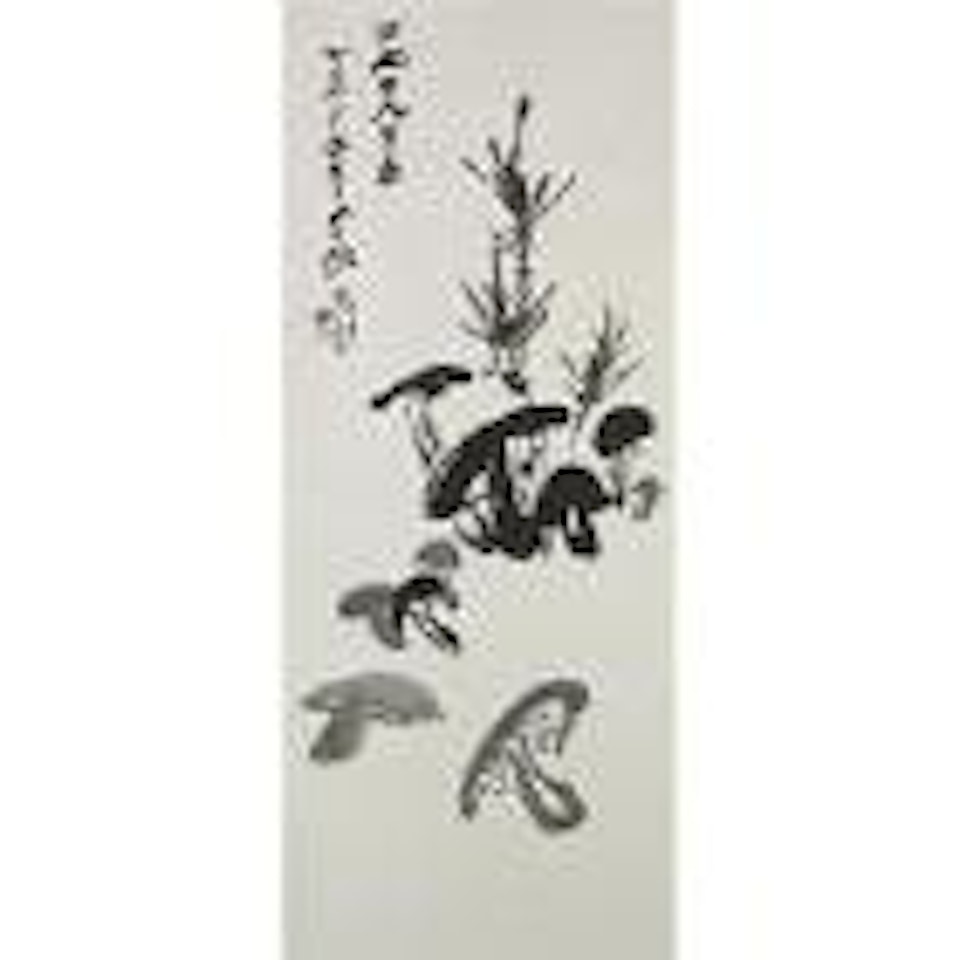 Mushrooms by Zhang Daqian