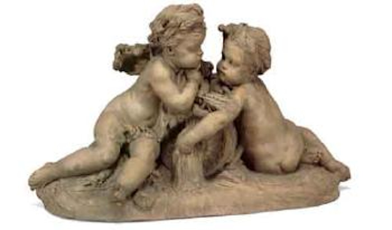 Allegorie de la terre et l'eau by Albert-Ernest Carrier-Belleuse