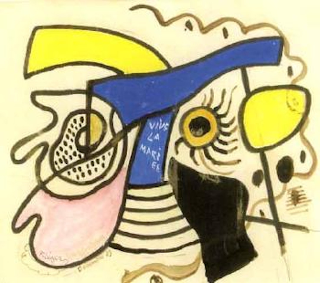 Vive la mariee by Fernand Leger