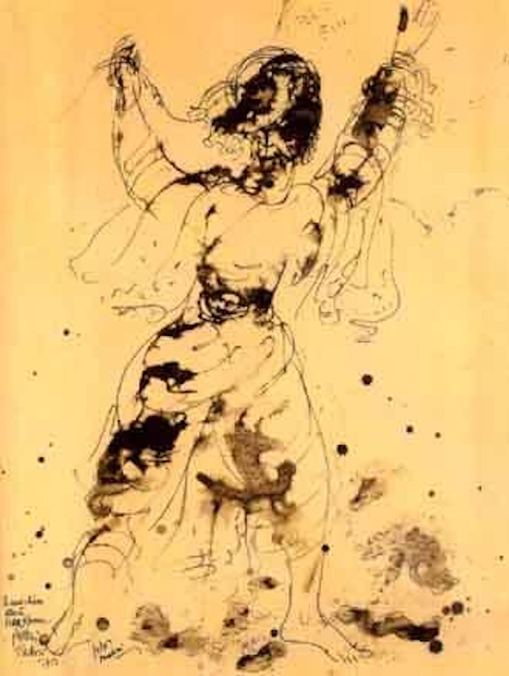 Figure biblique by Reuven Rubin