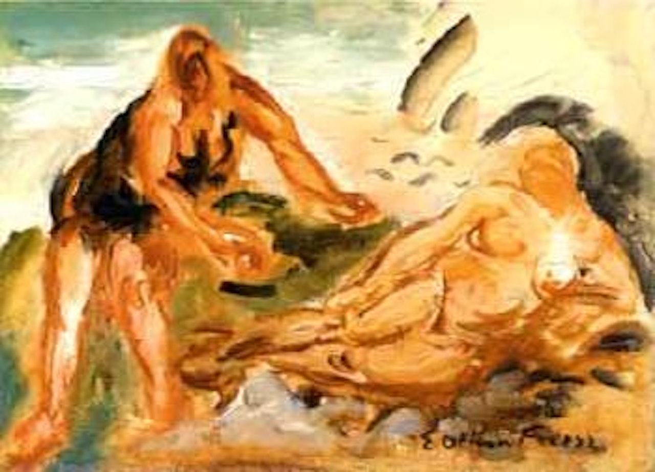 Sur la plage by Othon Friesz