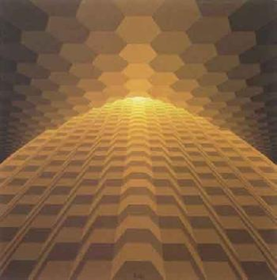 Horizon structure jaune by Jean-Pierre Yvaral