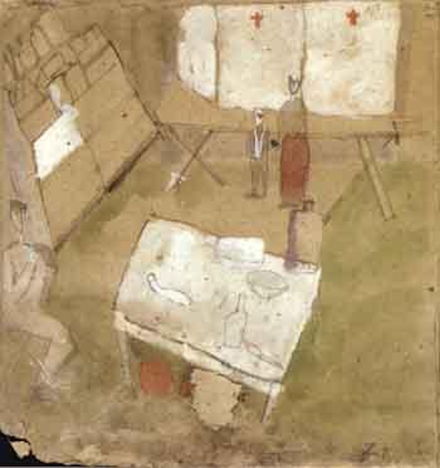 Hopital by Ossip Zadkine