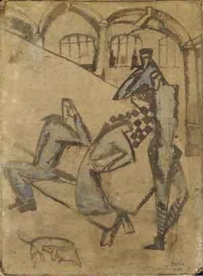 Echec by Ossip Zadkine