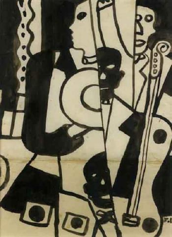 Jazz, variante by Fernand Leger