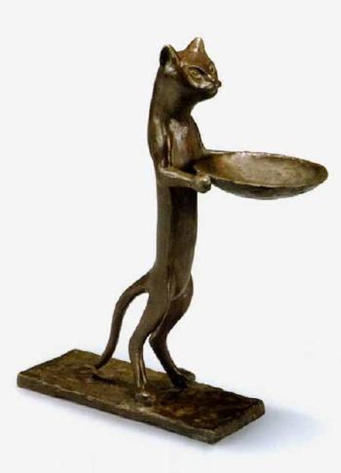 Chat maitre d'hotel, deuxieme version by Diego Giacometti