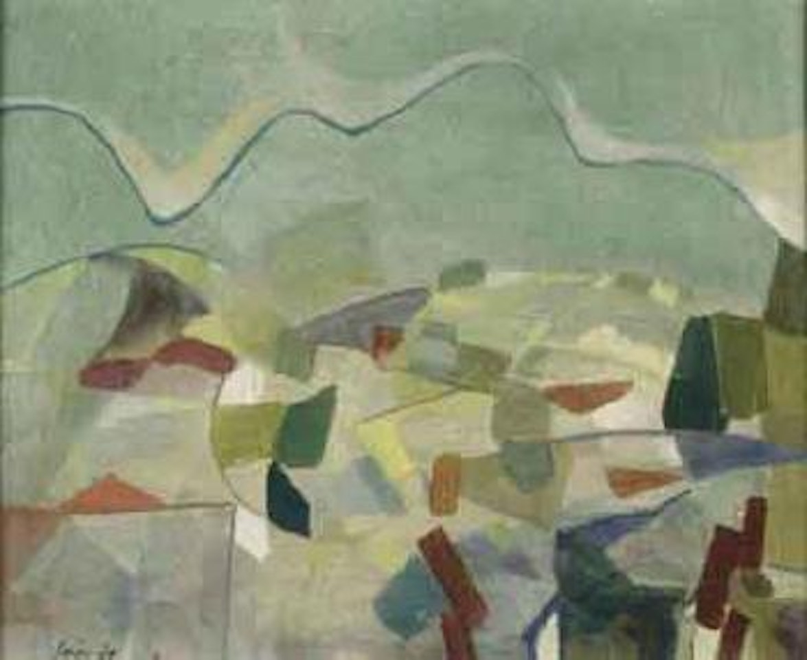 Paysage basque by Francisco Bores