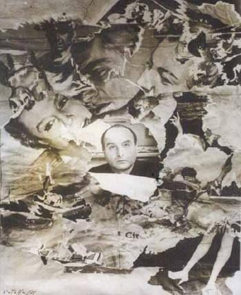 Autoportrait by Mimmo Rotella