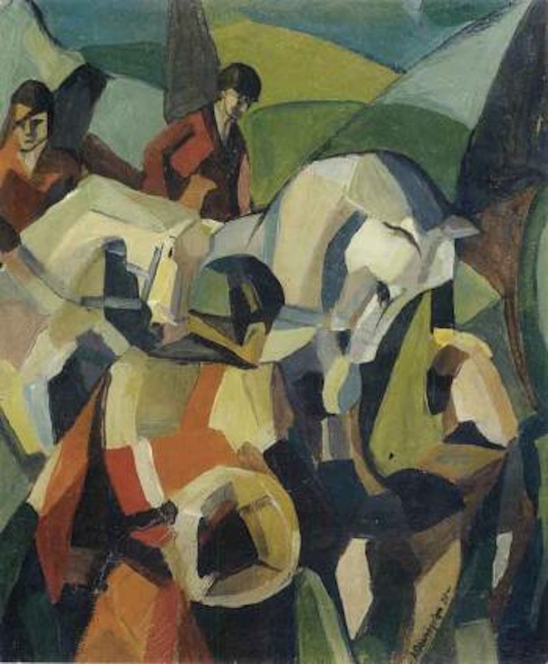 La chasse a courre by Alexander Alexandrovitch Osmerkin