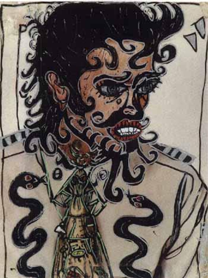 Michael Jackson by Robert Combas
