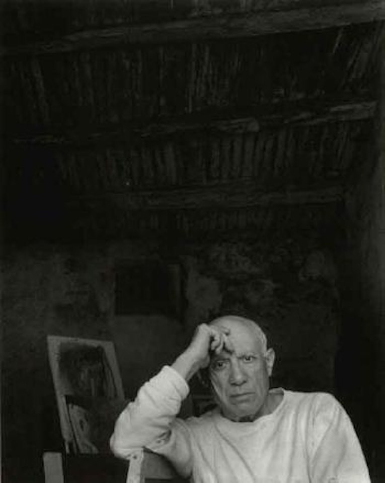 Picasso, Vallauris, France by Arnold Newman