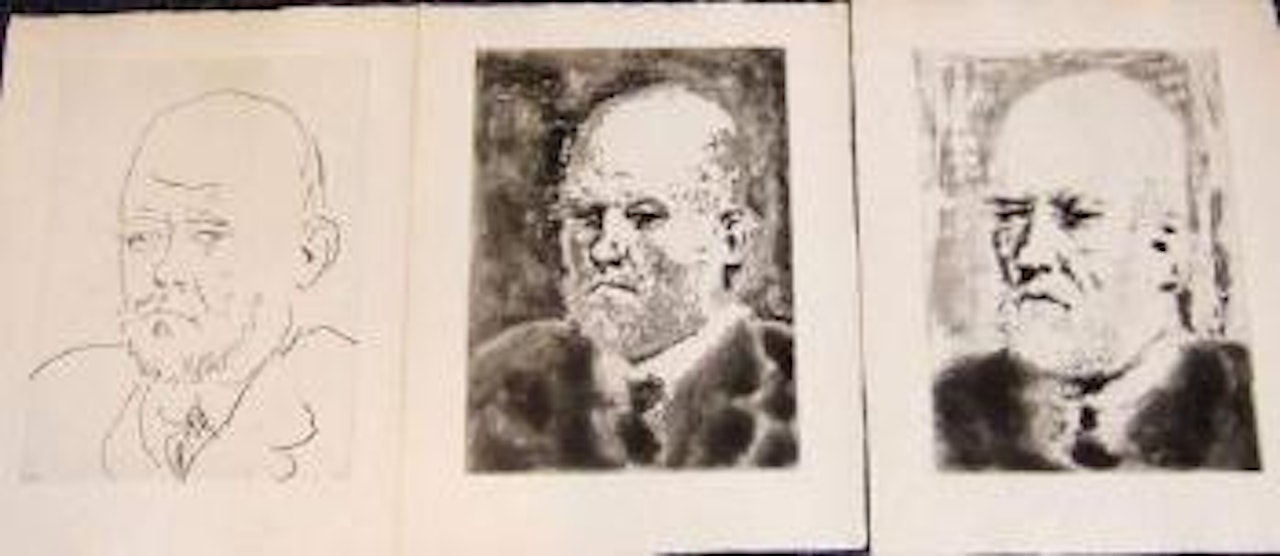 Portraits d'Ambroise Vollard II, III, IV by Pablo Picasso