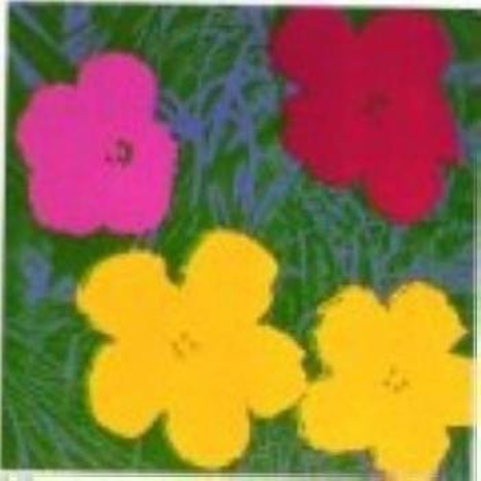 Flowers by Andy Warhol