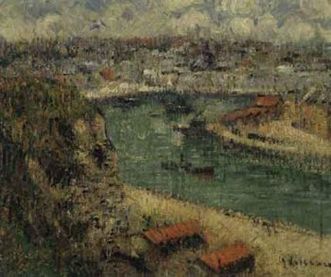 Bord de fleuve by Gustave Loiseau