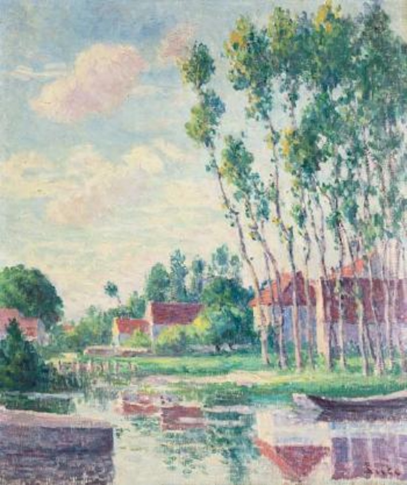 Paysage a Moulineux by Maximilien Luce