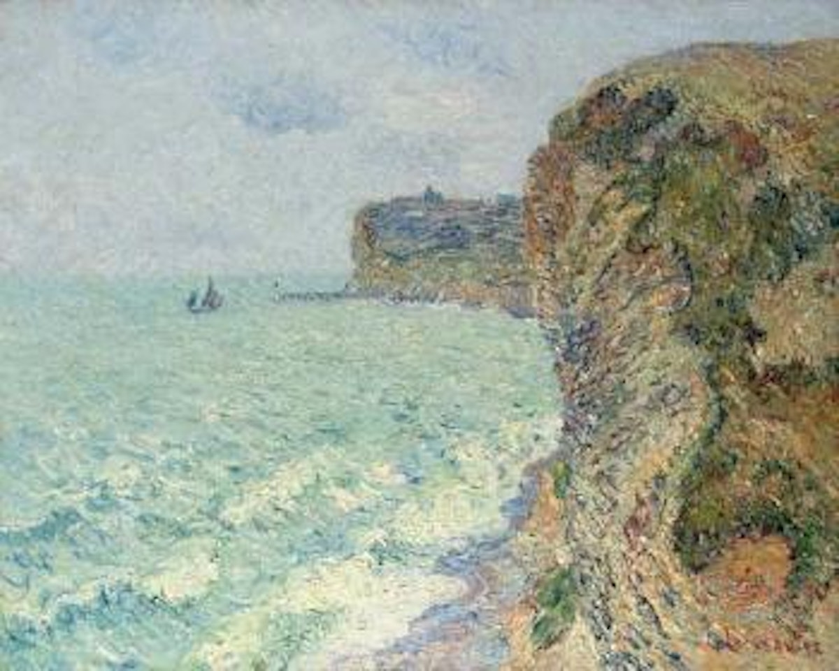 Falaises de Grainval pres de Fecamp by Gustave Loiseau