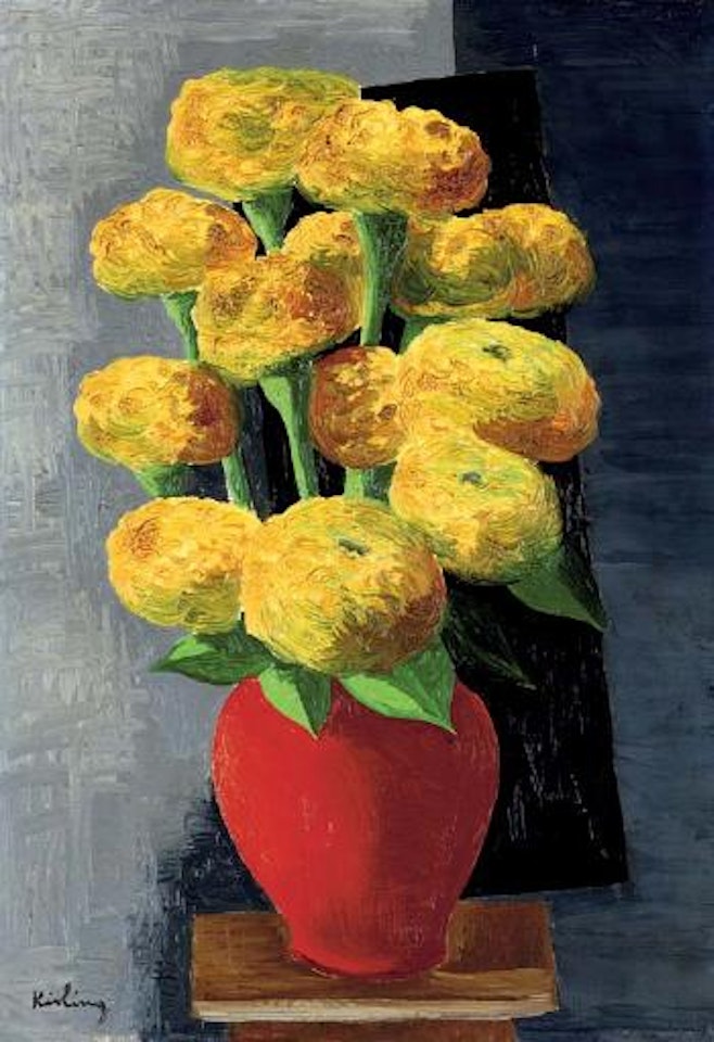 Fleurs by Moïse Kisling