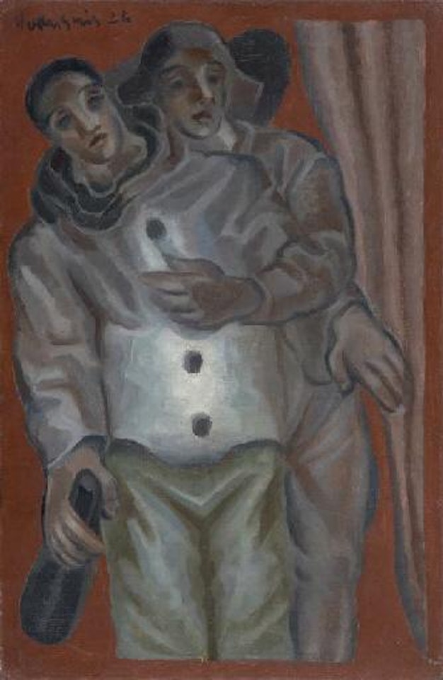 Arlequin et Pierrot by Juan Gris