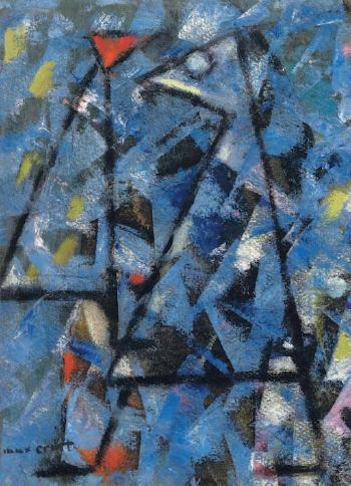 Promenade sous la neige by Max Ernst