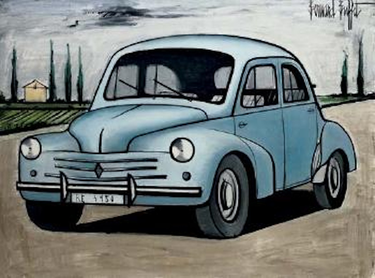 Renault 4 CV by Bernard Buffet