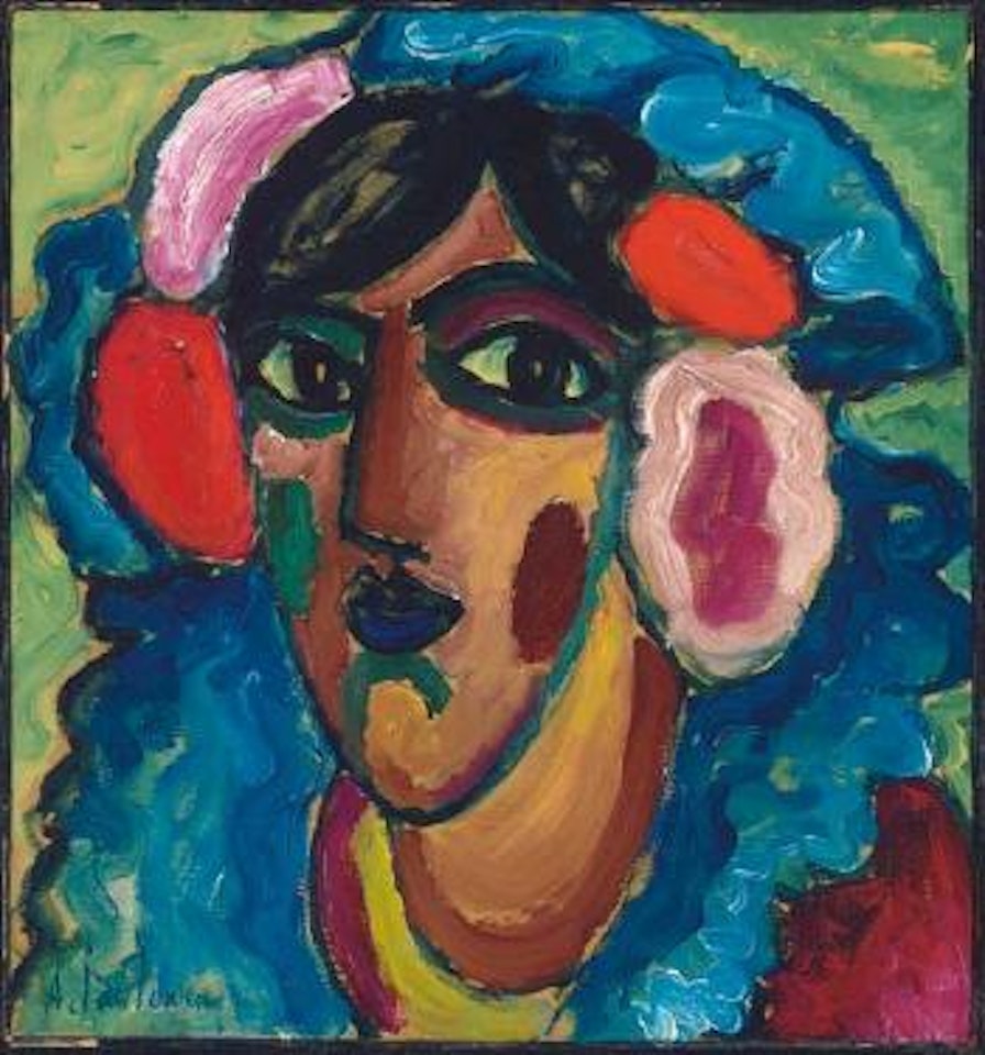 Infantin, Spaniard by Alexej von Jawlensky
