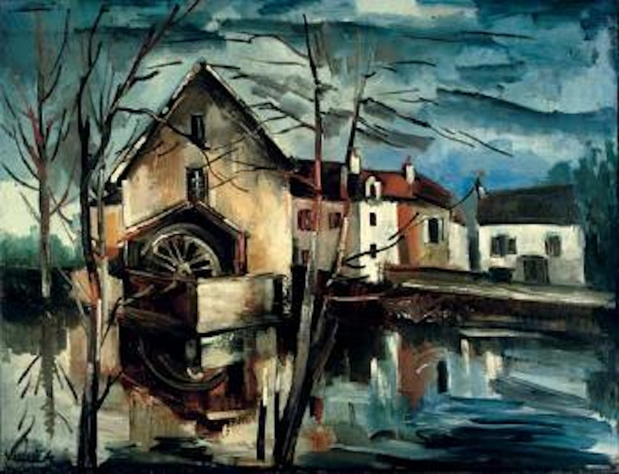 Moulin de Valmondois by Maurice de Vlaminck
