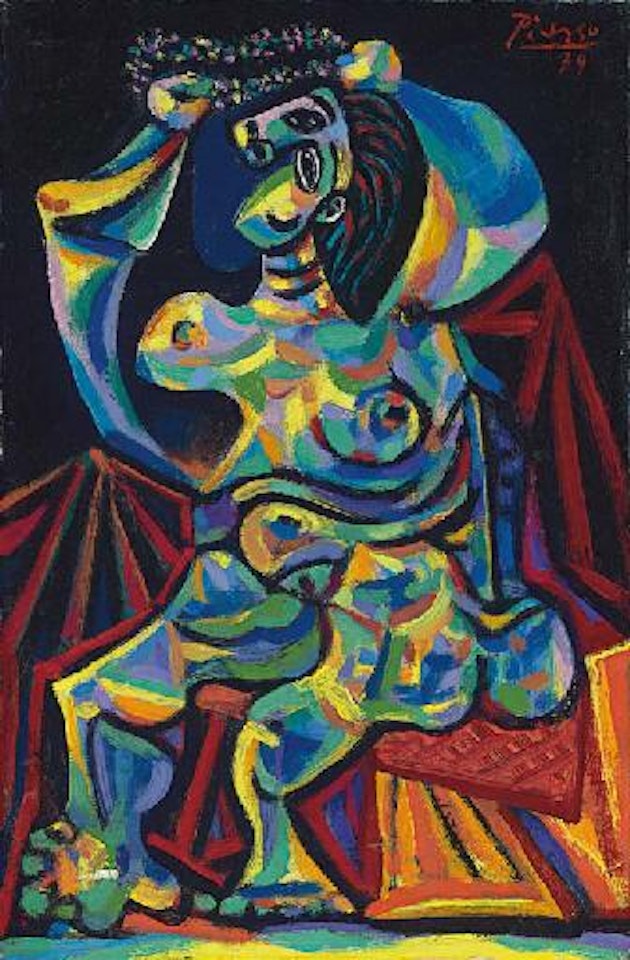 Nu assis, Dora Maar by Pablo Picasso