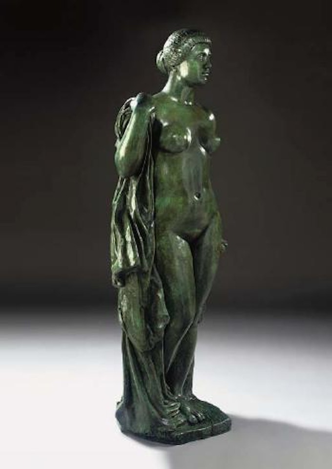 Baigneuse drapee, La Seine by Aristide Maillol