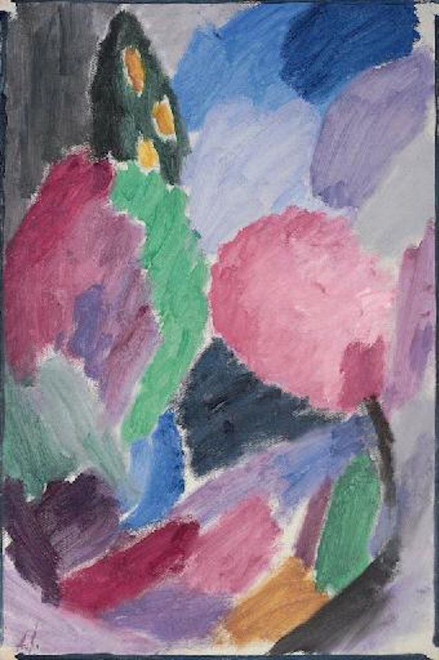 Large variation, Es sturmt by Alexej von Jawlensky