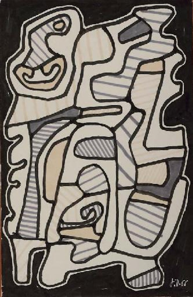 Meuble by Jean Dubuffet