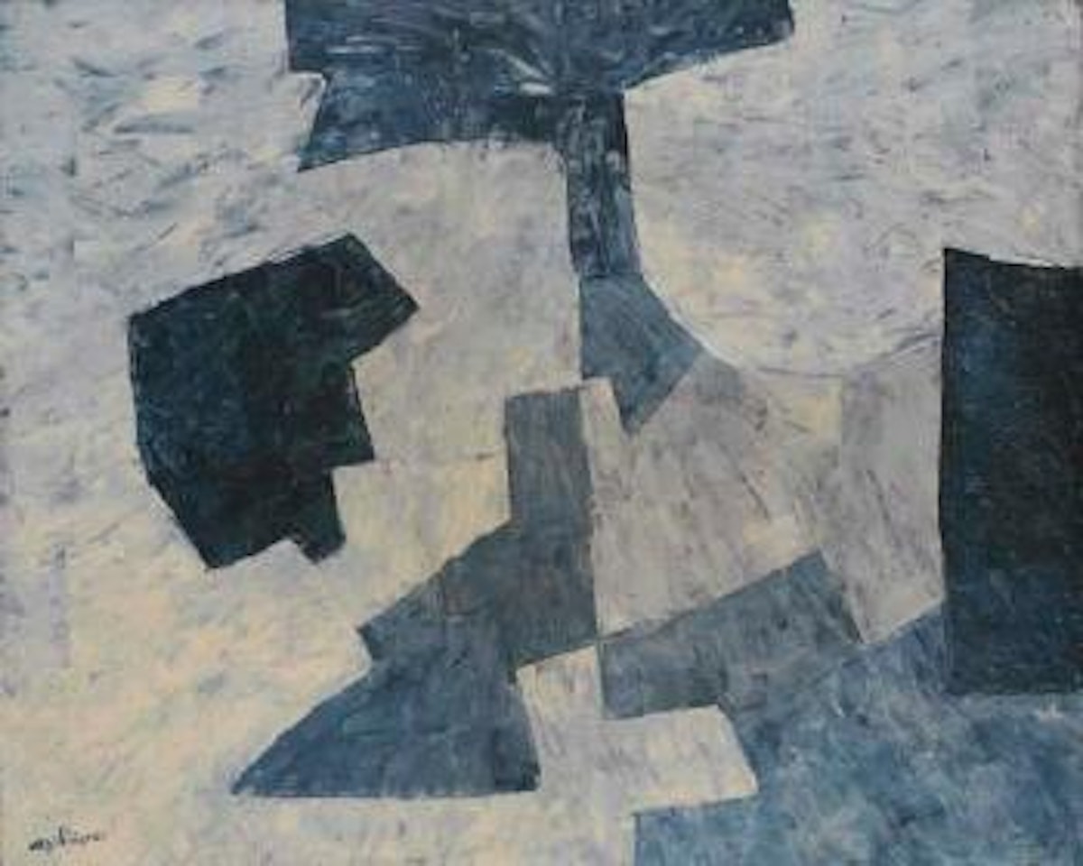 Composition abstrait by Serge Poliakoff