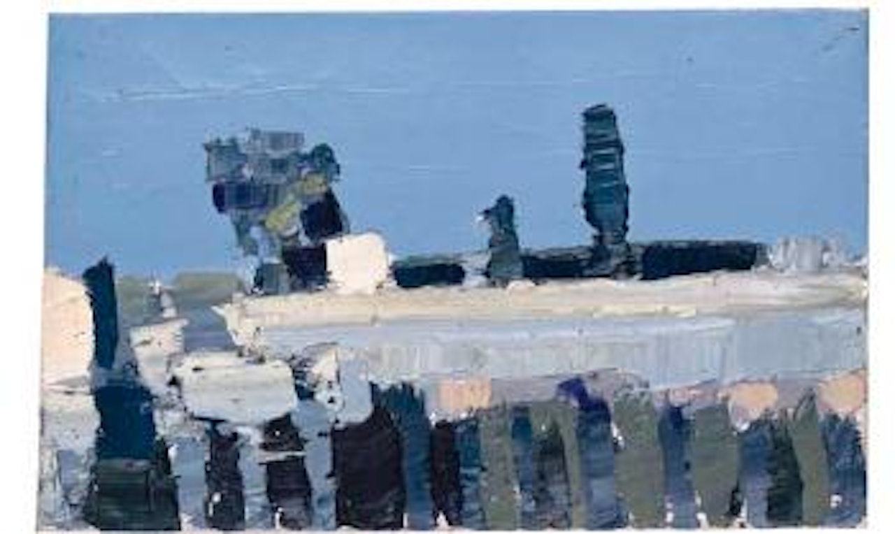 Paysage, Menerbes by Nicolas de Staël
