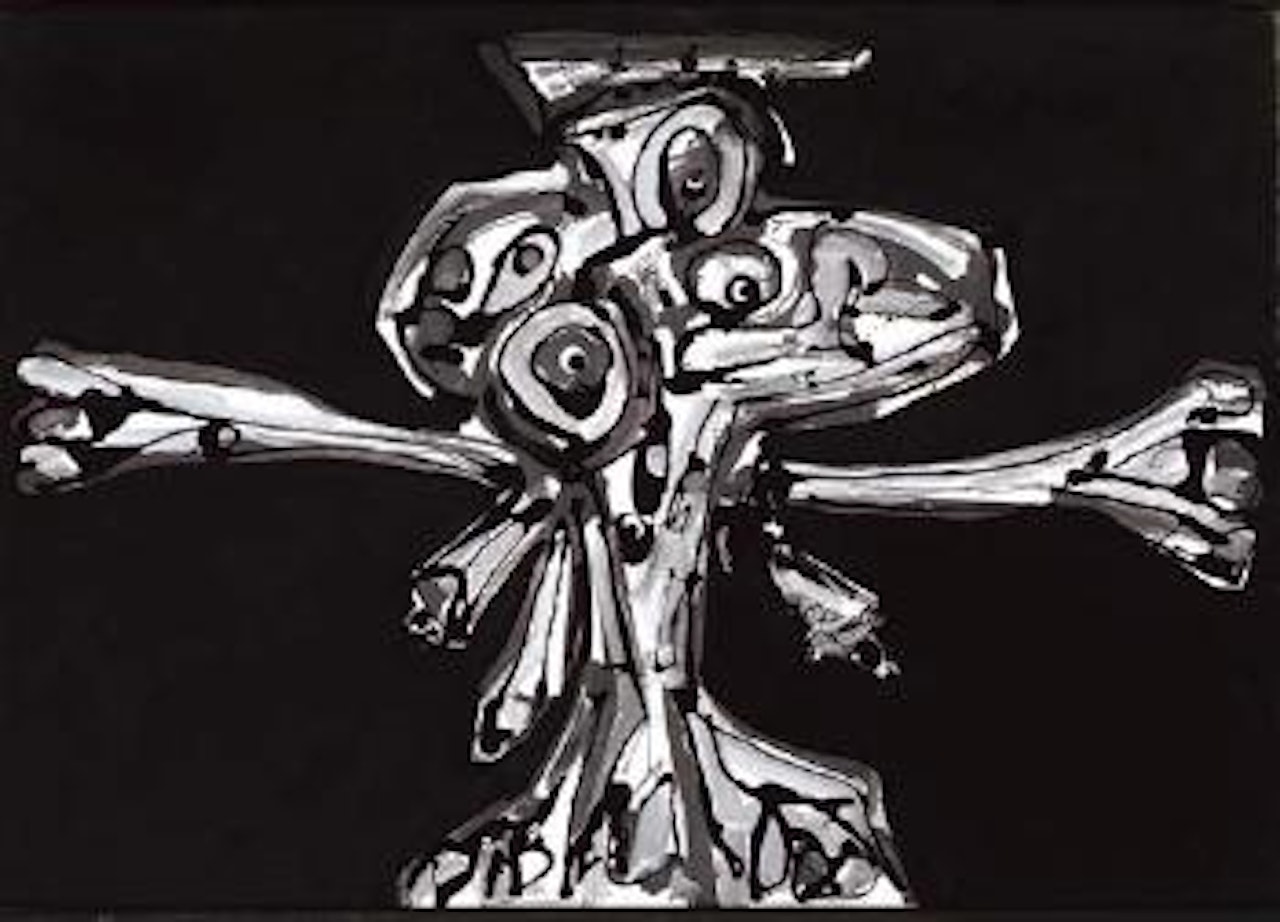 Crucifixion by Antonio Saura